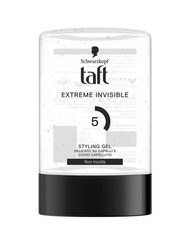 Taft Gel Per Capelli 300ml - 05 Extreme - Extreme Invisible